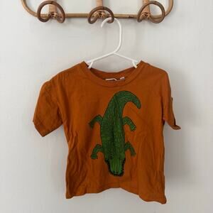 Mini Rodini crocodile shirt 1.5-3y